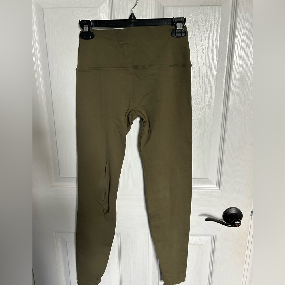 Free People Movement Olive Green Leggings xs/s - Picture 1 of 6
